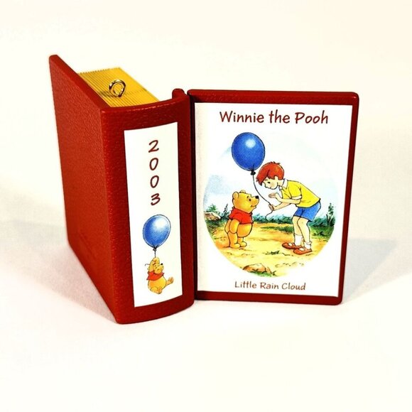 Disney Winnie The Pooh Hallmark 2003 Ornament Little Rain Cloud Storybook Design - Picture 6 of 15